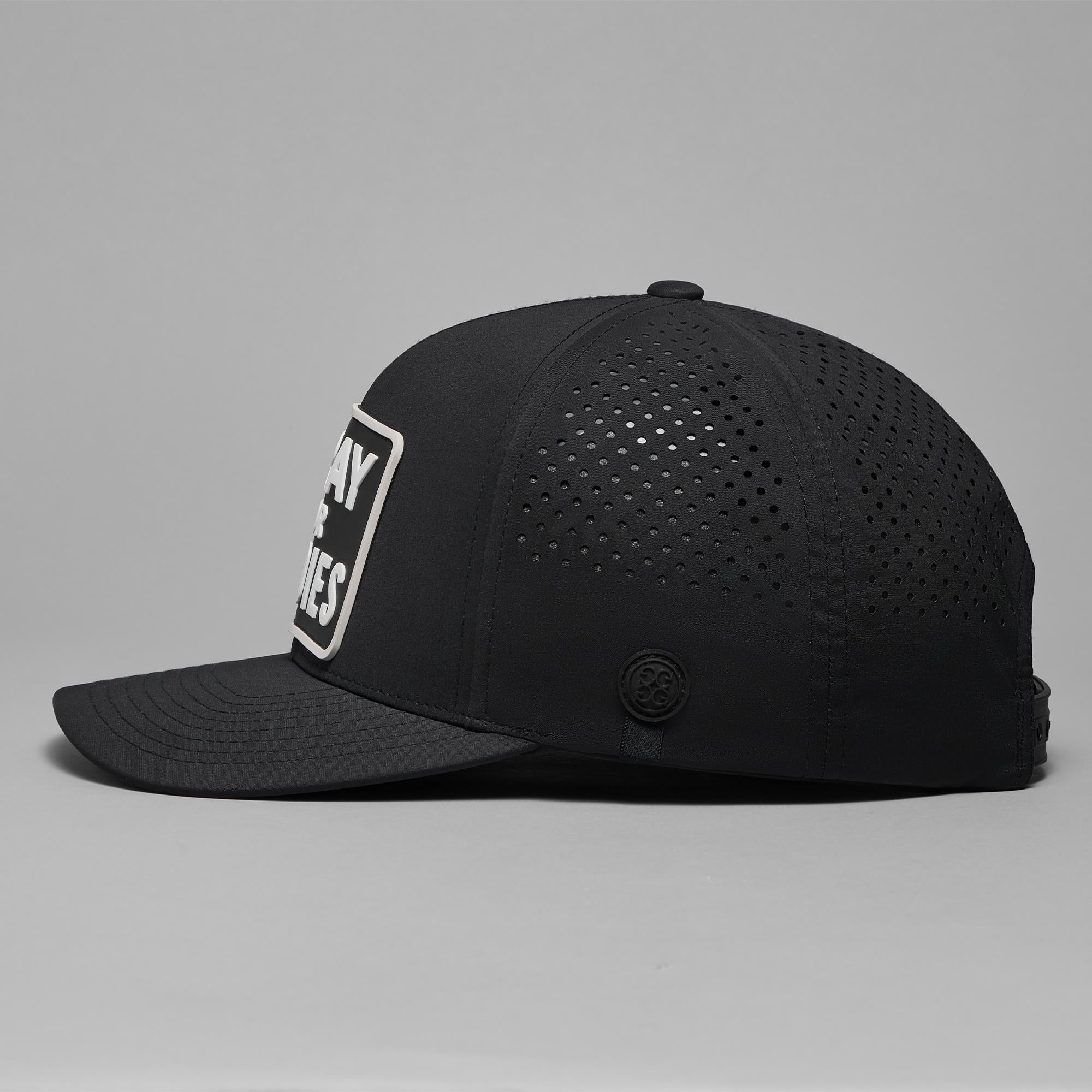 G/FORE Pray For Birdies Perforated Delta Snapback Onyx